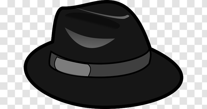 Black Hat Briefings Fedora Clip Art - Cap - Link Transparent PNG