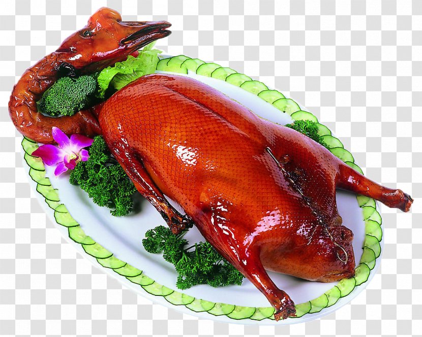 Roast Goose Peking Duck Red Cooking Chicken Transparent PNG