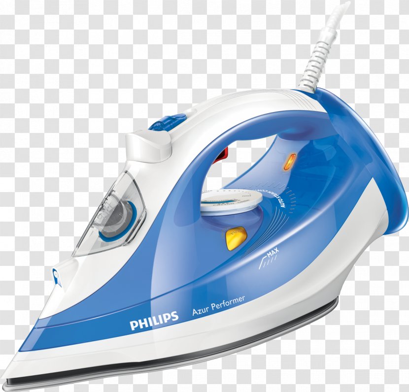 Clothes Iron Ironing Steam Vapor Philips Transparent PNG
