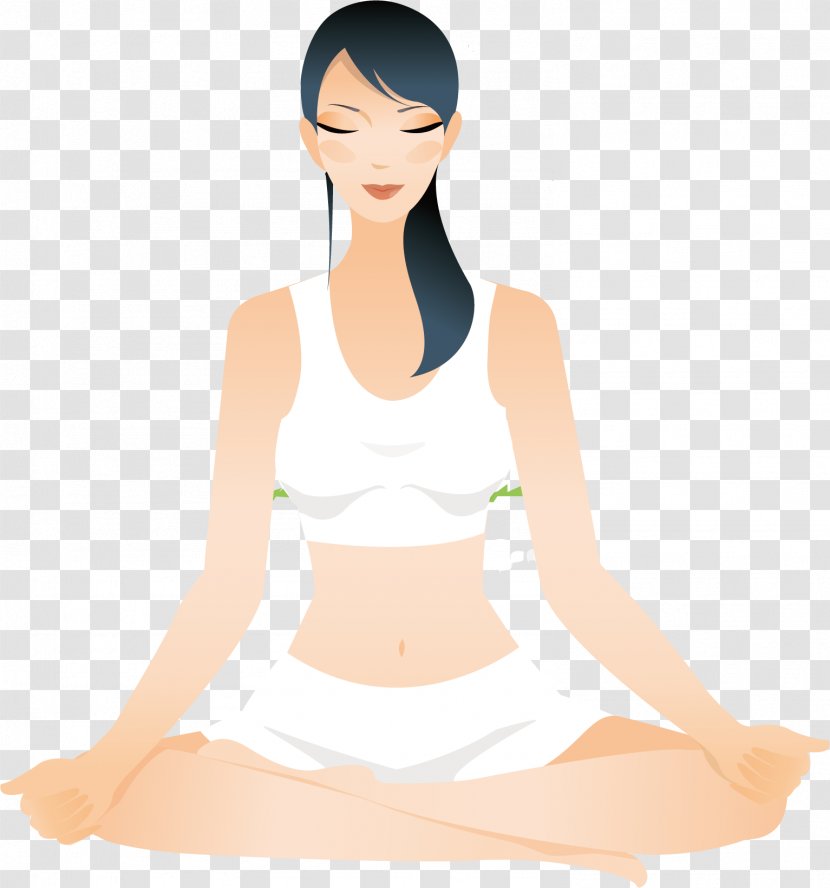 Yoga Adobe Illustrator - Cartoon - Beauty Transparent PNG