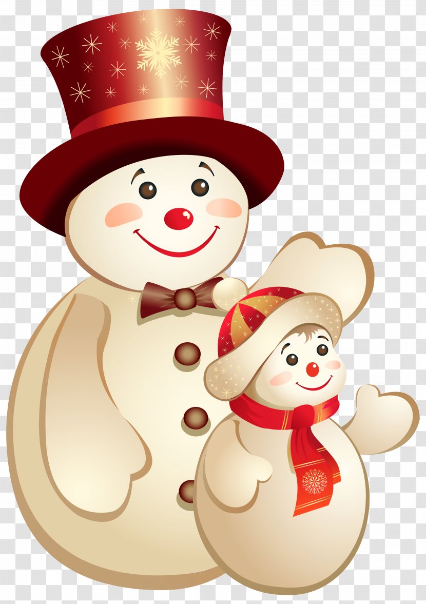 New Year's Resolution Christmas Party - Joy - Cute Snowmns PNG Clipart Image Transparent PNG