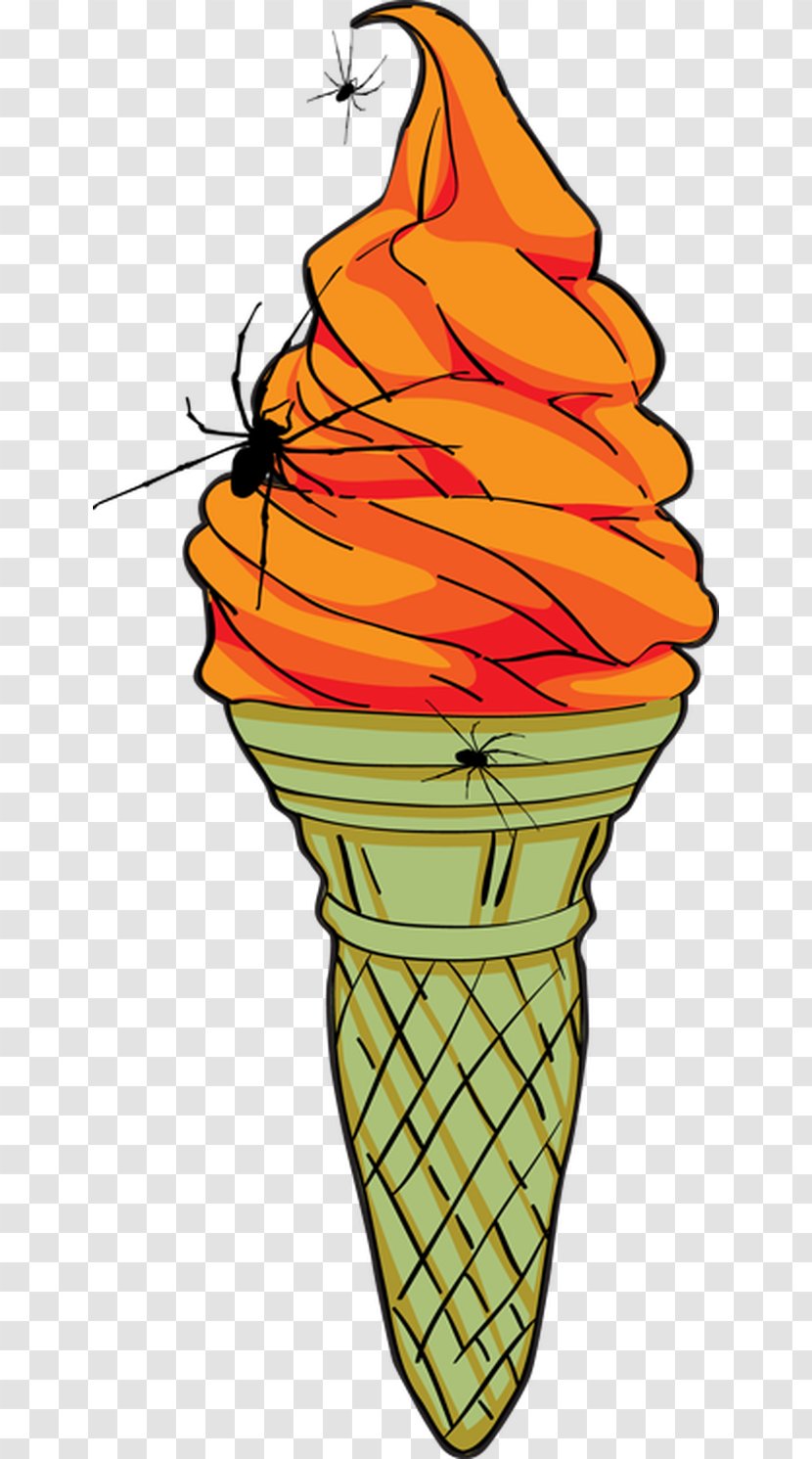 Ice Cream Cones Halloween Clip Art Transparent PNG