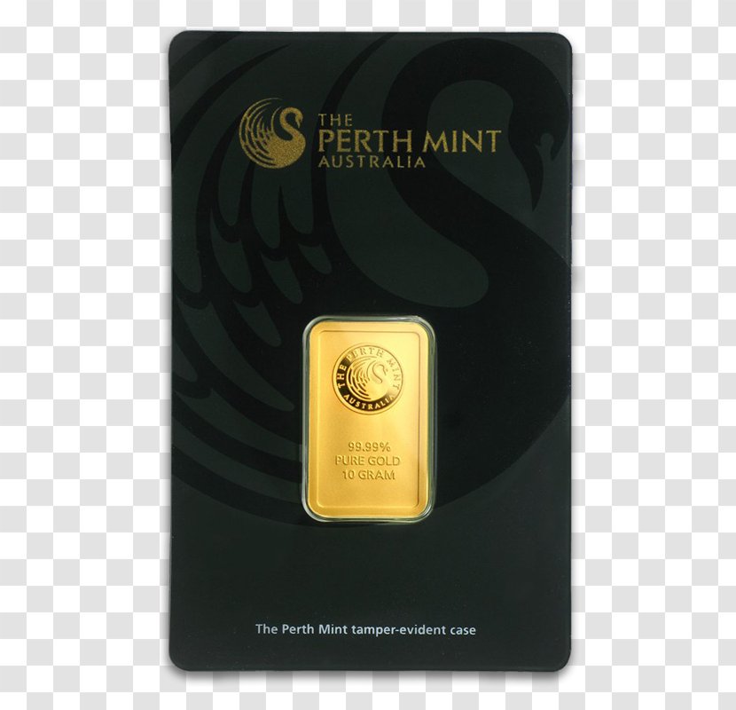 Perth Mint Gold Bar Bullion Transparent PNG