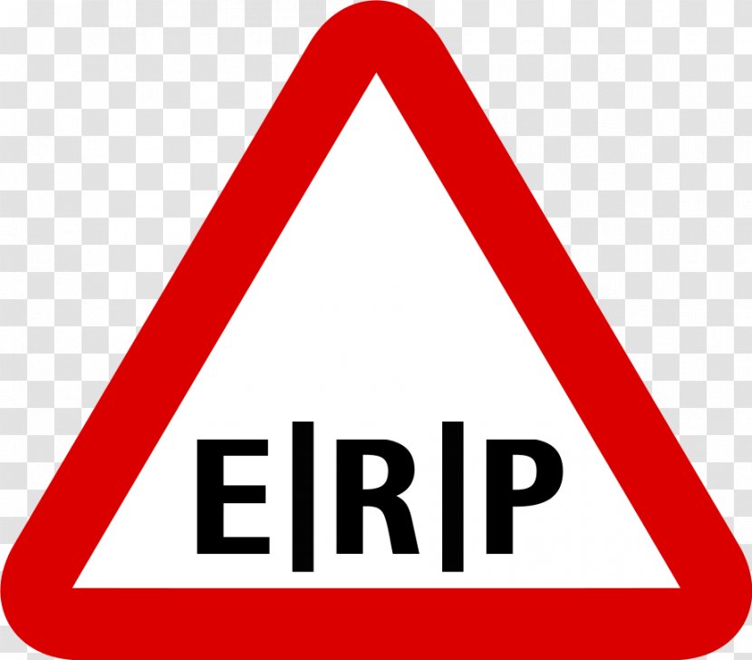 Traffic Sign Hak Utama Pada Persimpangan Electronic Road Pricing Singapore - Text - Erp Icon Transparent PNG