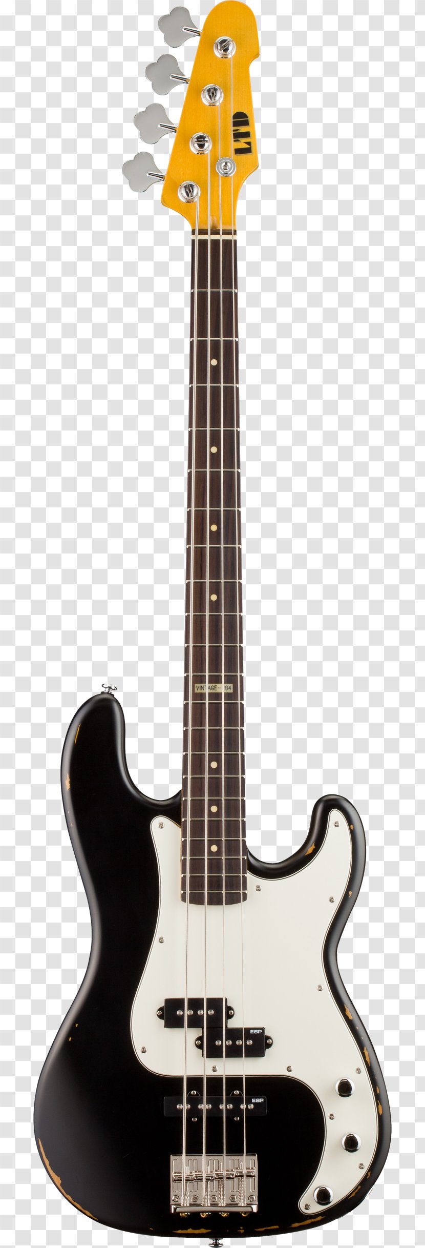 Fender Precision Bass Stratocaster Guitar Jazz Squier - Slide Transparent PNG