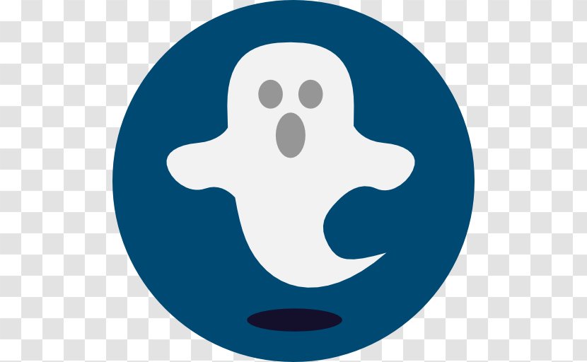 Ghost YouTube - Blue Transparent PNG