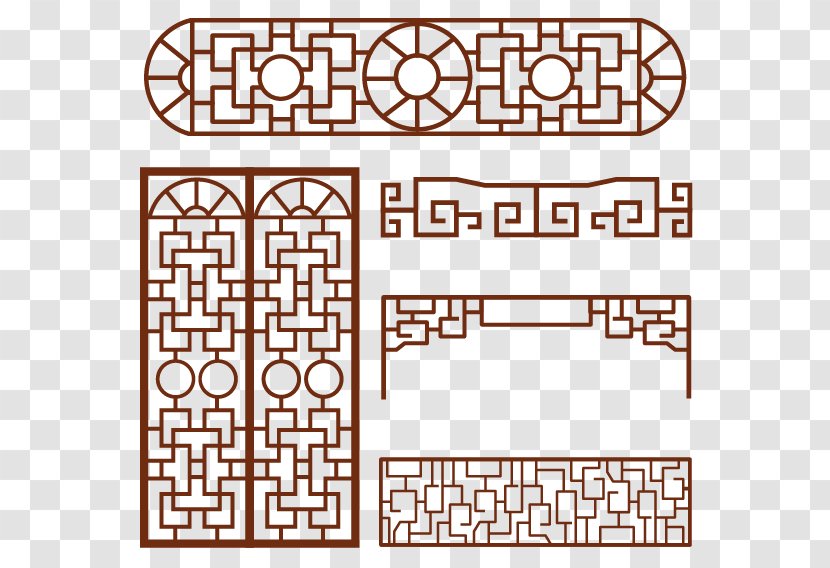 Motif Graphic Design - Architecture - Classical Vector Windows Transparent PNG