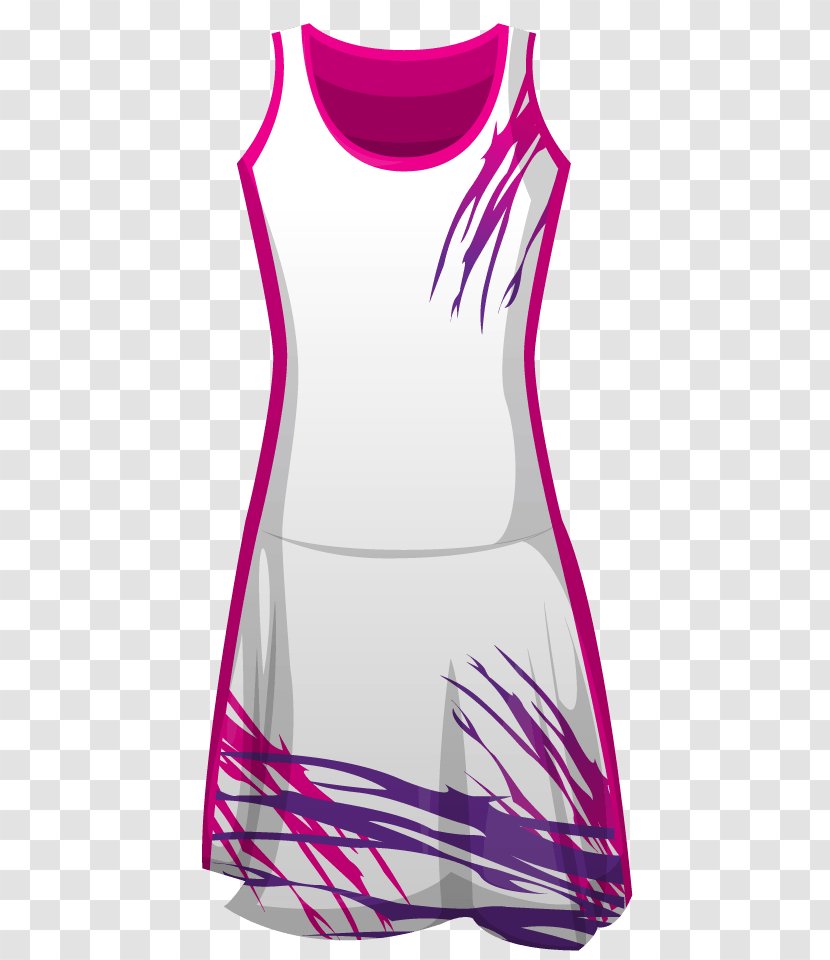Netball Clothing Dress Uniform Shirt - Watercolor - Skills Transparent PNG