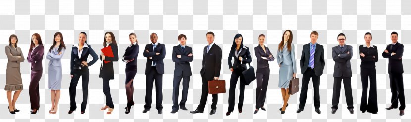 Social Group People Team Suit Formal Wear - Businessperson - Recruiter Job Transparent PNG