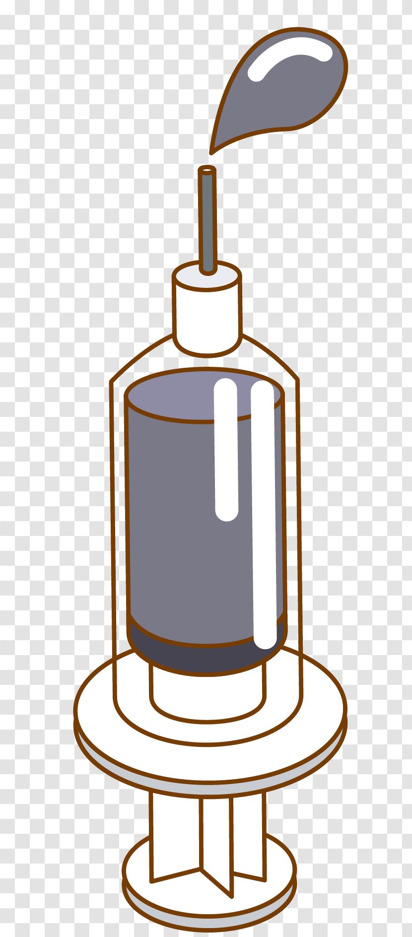 Syringe Cartoon Clip Art - Vector Material Transparent PNG