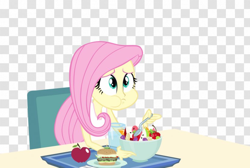 Fluttershy Pinkie Pie Twilight Sparkle My Little Pony: Equestria Girls Character - Frame - Student Eating Transparent PNG