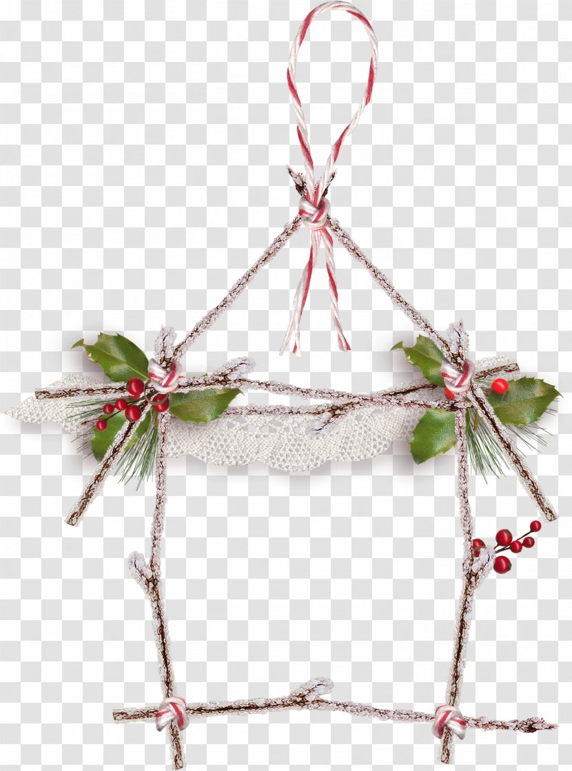 Christmas Ornament Tree Decoration Twig - HOLLY Transparent PNG