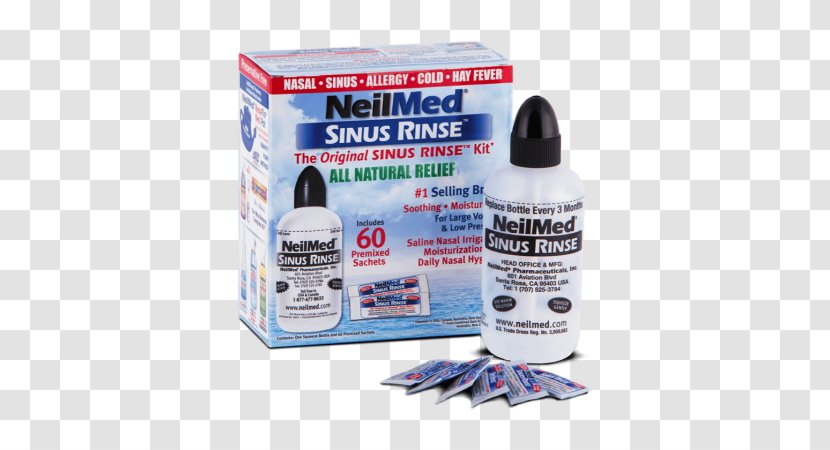 Nasal Irrigation Paranasal Sinuses Nose Headache Saline - Pharmacy Transparent PNG
