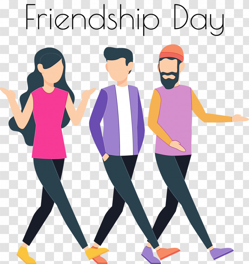 Vector Friendship Flat Design Transparent PNG