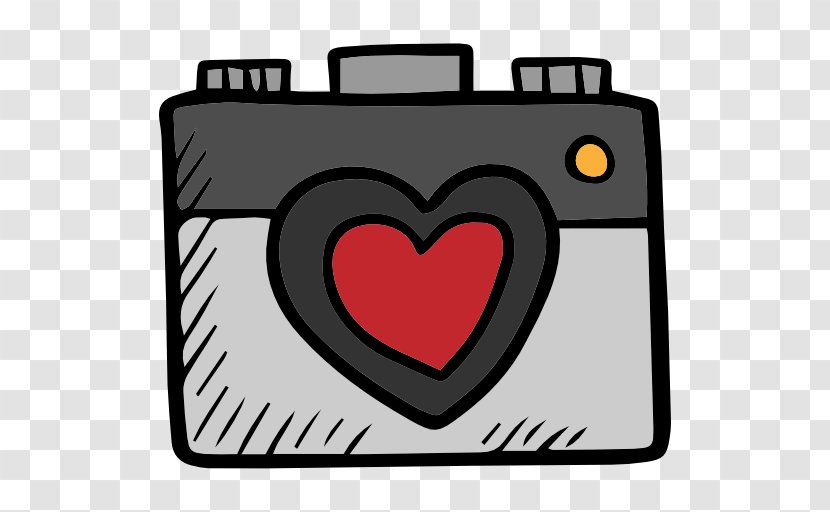 Photography Camera - Heart Transparent PNG