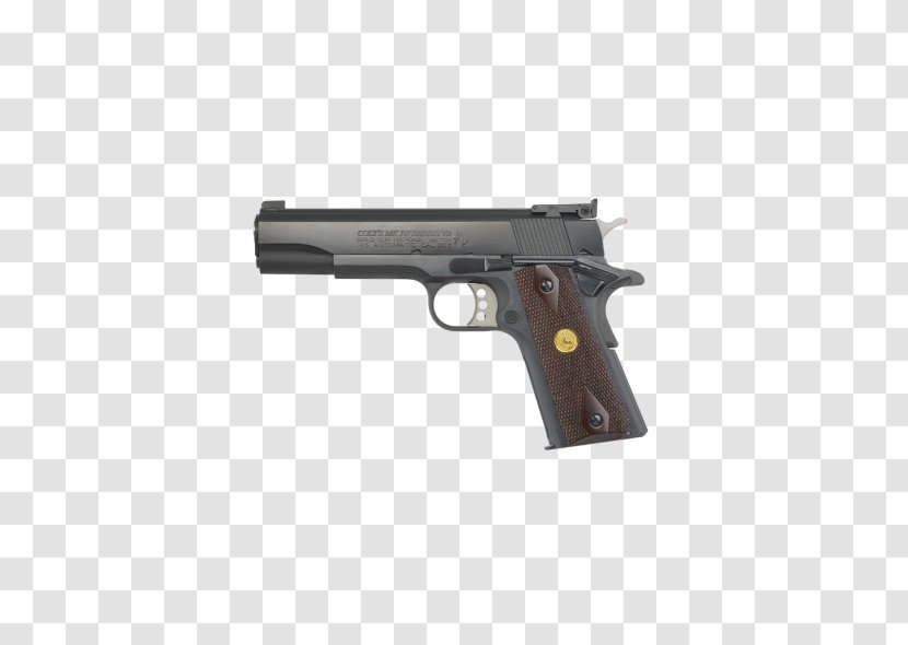 Colt's Manufacturing Company M1911 Pistol .45 ACP Firearm Semi-automatic - Gun Barrel - Handgun Transparent PNG