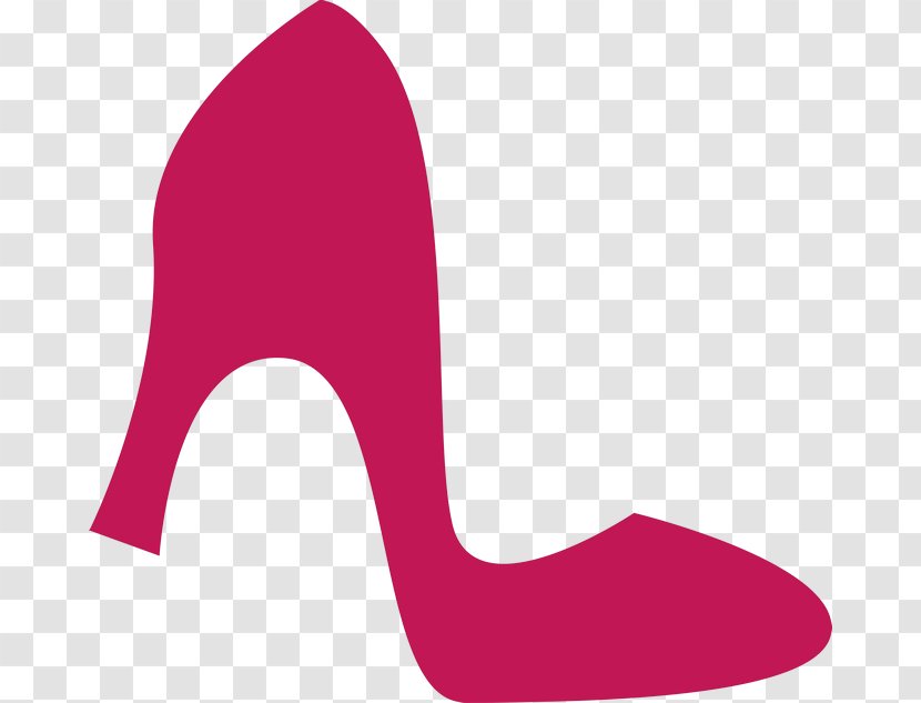 High-heeled Footwear Shoe Clip Art - Pink - Red High Heels Transparent PNG