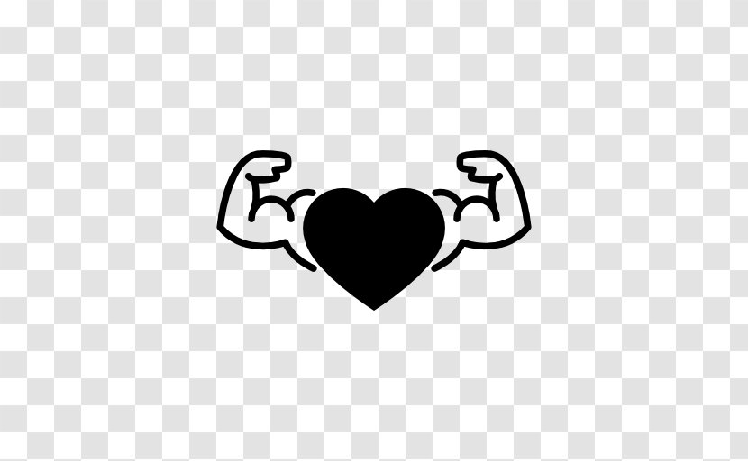 Muscle Arm Heart - Strong Transparent PNG