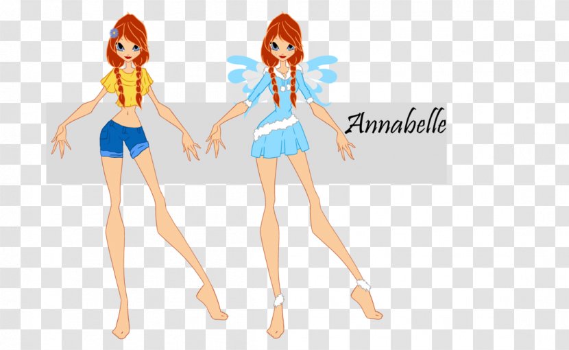 Annabelle Fairy Fan Art Illustration Winter - Silhouette - Cherry Flower Transparent PNG