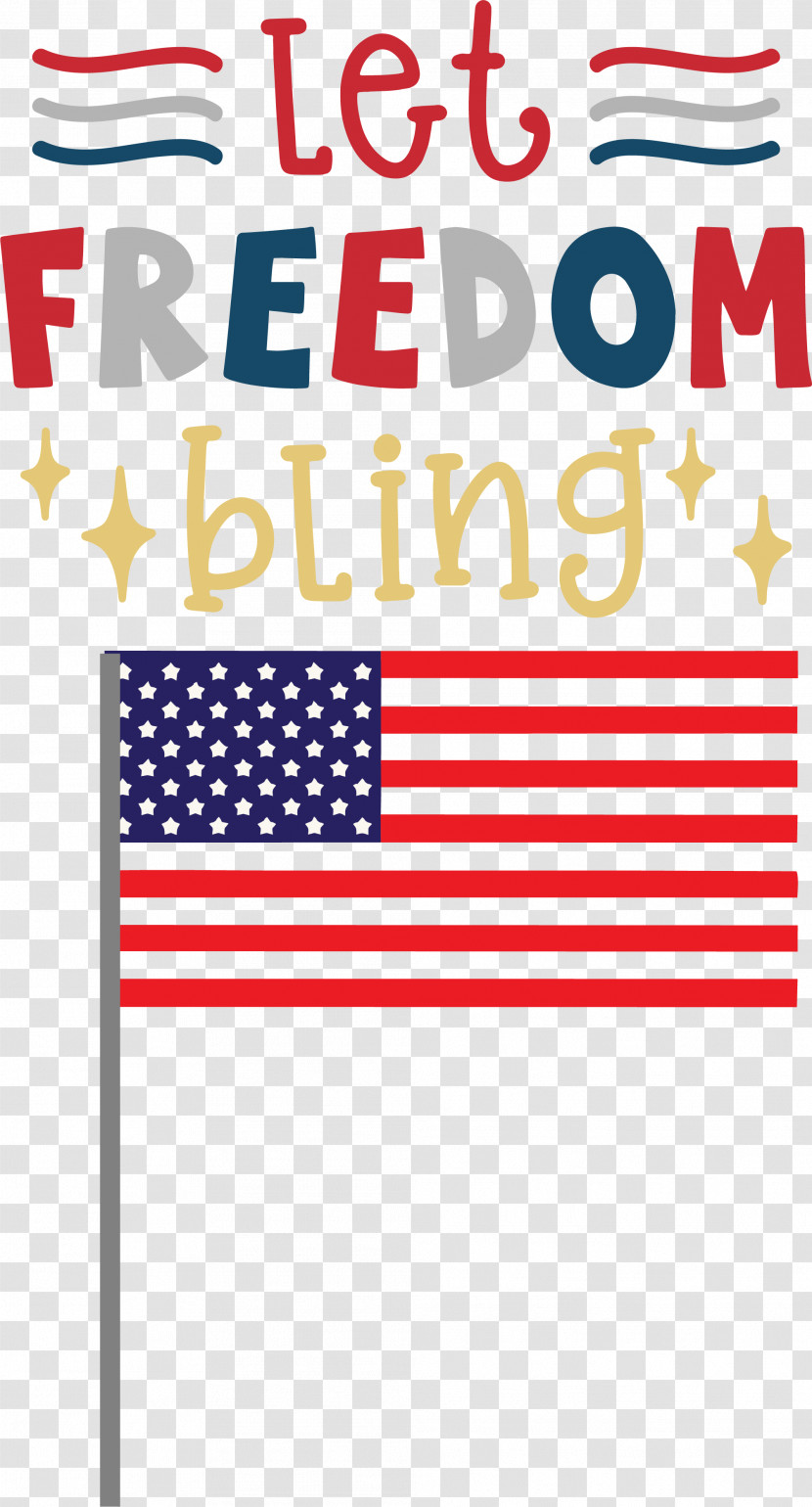 United States Create Flag Font Line Transparent PNG