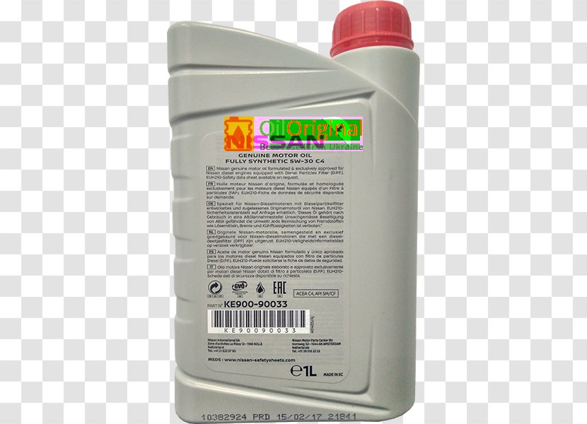 Nissan Motor Oil Liquid Water - Solvent In Chemical Reactions Transparent PNG