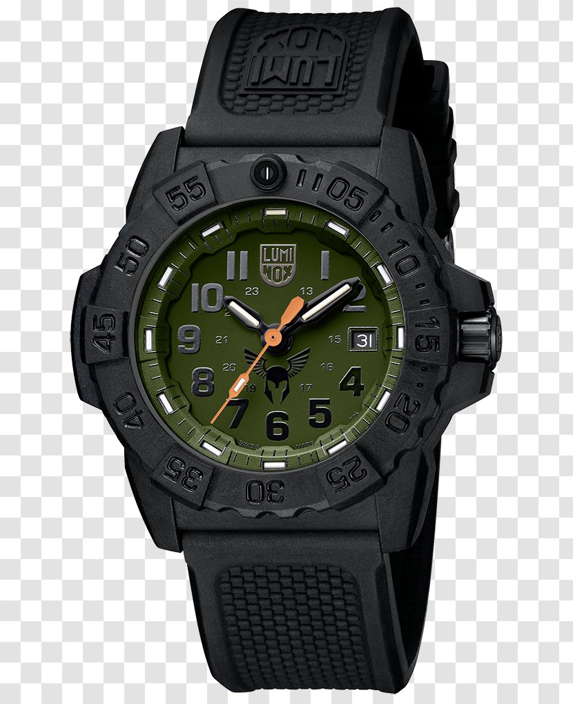 Luminox United States Navy SEALs Watch Strap - Water Resistant Mark Transparent PNG