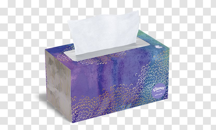 Box Facial Tissues Kleenex Paper Tissue-pack Marketing - Sneeze Tissue Transparent PNG