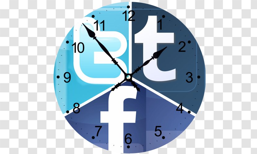 Social Media Marketing Network Time Blog - Clock Transparent PNG