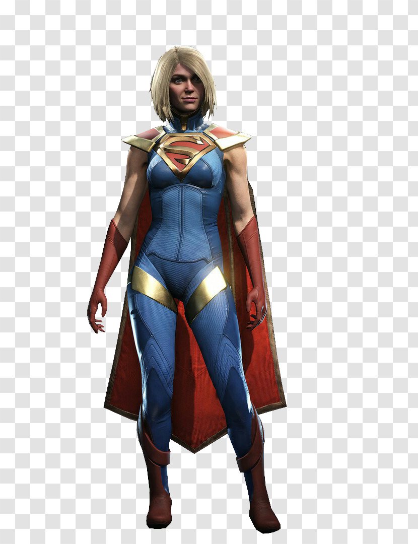 Kara Zor-El Supergirl Injustice: Gods Among Us Injustice 2 Captain Marvel - Costume Transparent PNG