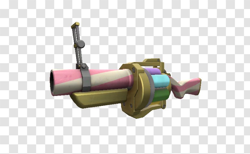 Team Fortress 2 Grenade Launcher Weapon Video Games - Steam Transparent PNG