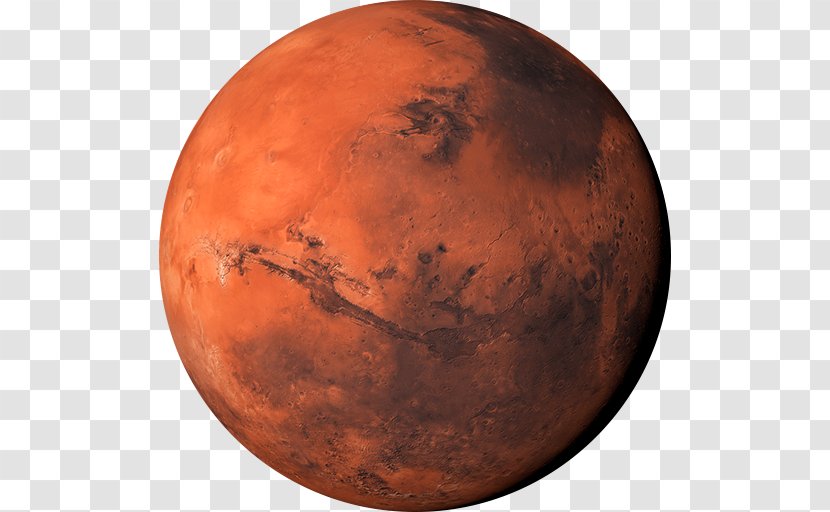 Earth Terrestrial Planet Mars Solar System - Copper Transparent PNG