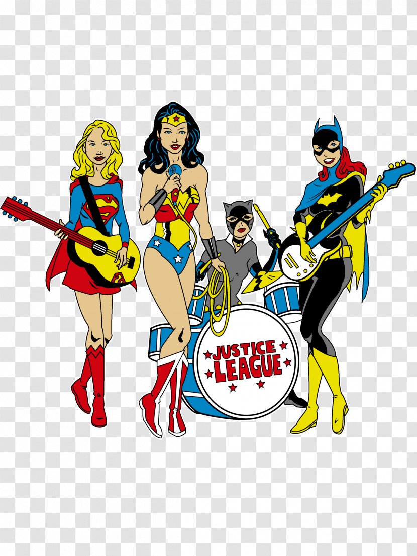 Wonder Woman Superhero Batgirl Supergirl Kara Zor-El - Fictional Character Transparent PNG