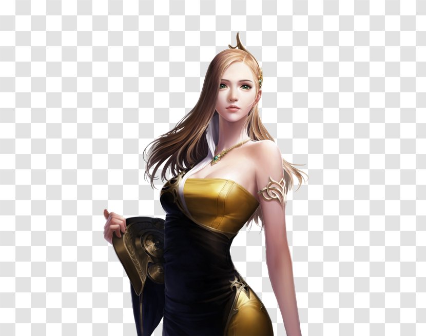 Character Cabal Online Game GitHub - Cartoon - Warrior Woman Transparent PNG