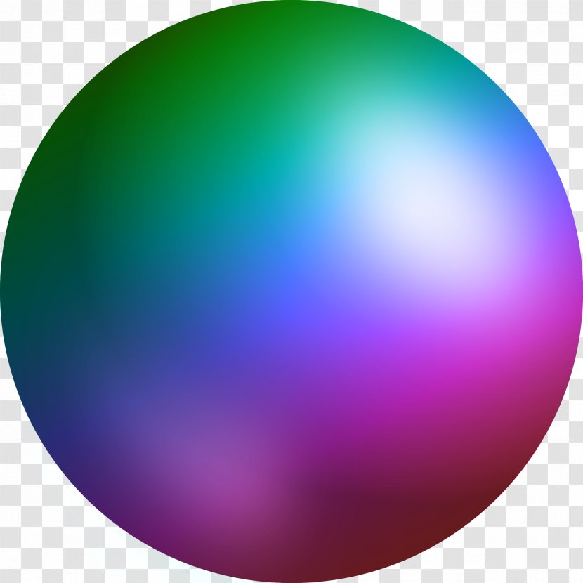 Sphere Rainbow Clip Art - Colorful Transparent PNG