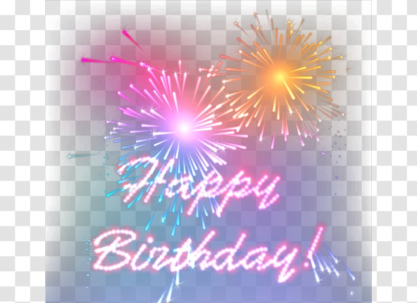 Birthday Fireworks Greeting Card Party Clip Art - Bonfire Night Transparent PNG