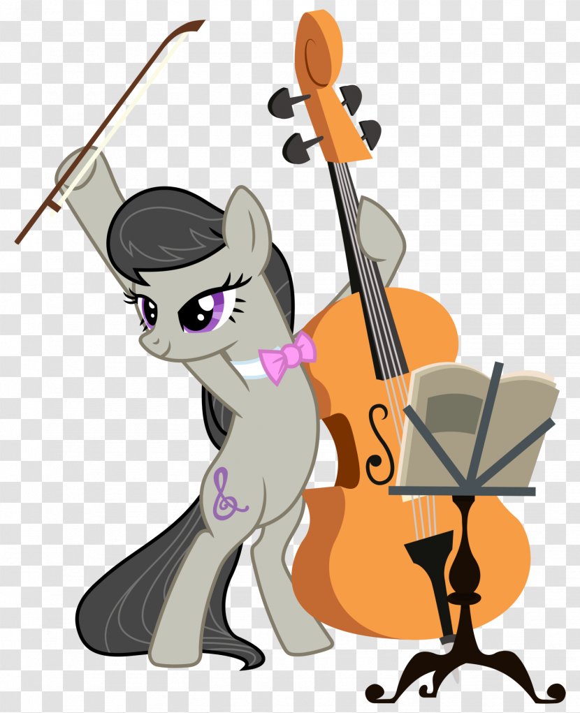 Violin My Little Pony: Friendship Is Magic Fandom Cello Double Bass - Pony Transparent PNG