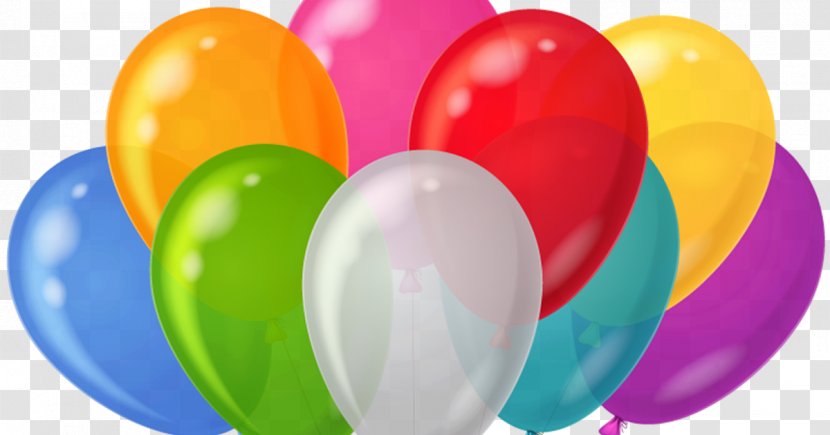 Balloon Birthday Party Clip Art - Cake Transparent PNG