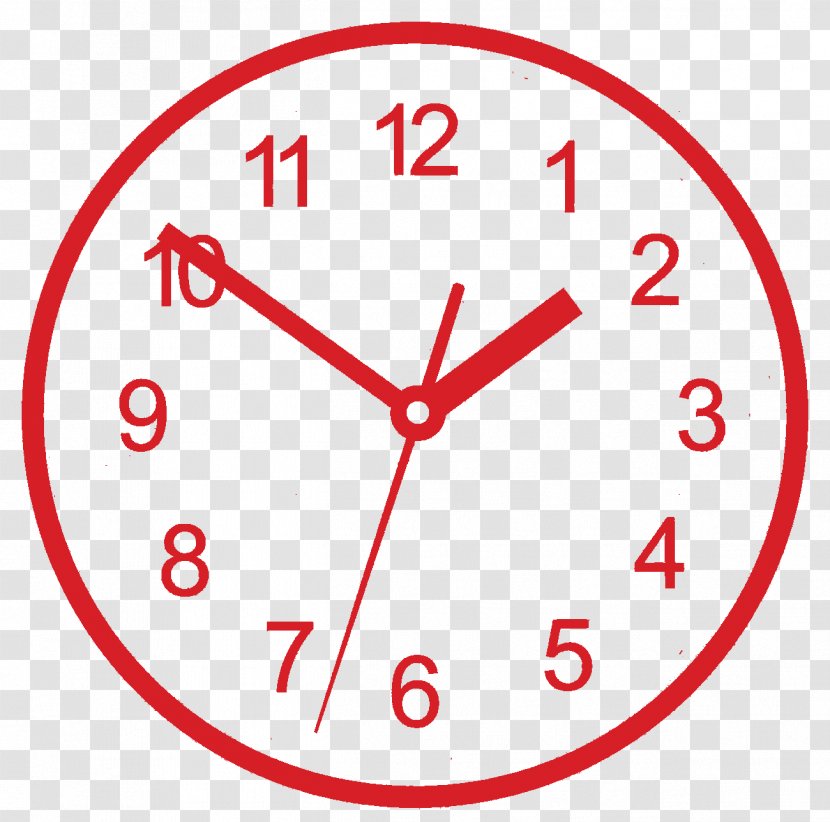 Digital Clock Face Alarm Clocks - Point - Wall Transparent PNG