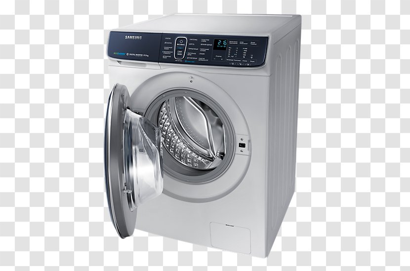 Washing Machines Samsung Group WW65K52E69W Laundry - Mashine Transparent PNG