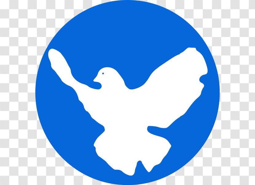 Columbidae Doves As Symbols Peace - Black And White - Symbol Transparent PNG