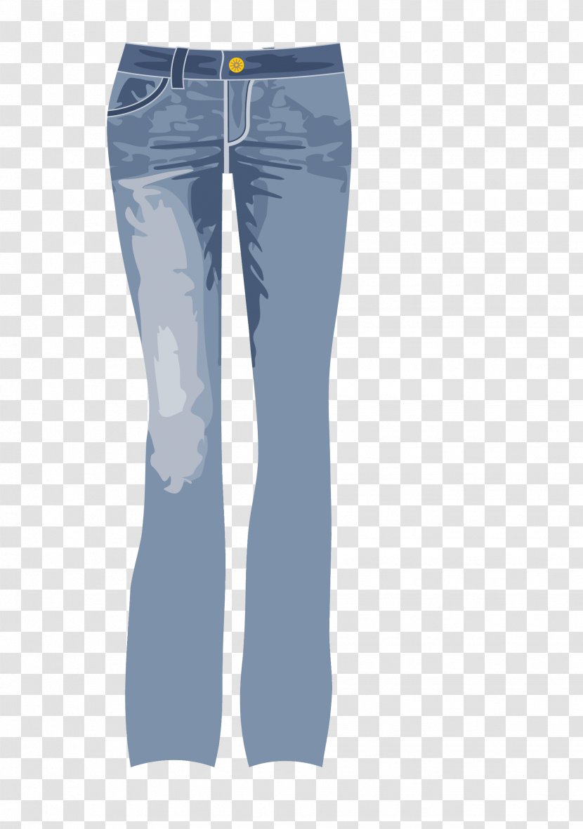 Jeans Trousers Bell-bottoms Clothing - Denim Transparent PNG