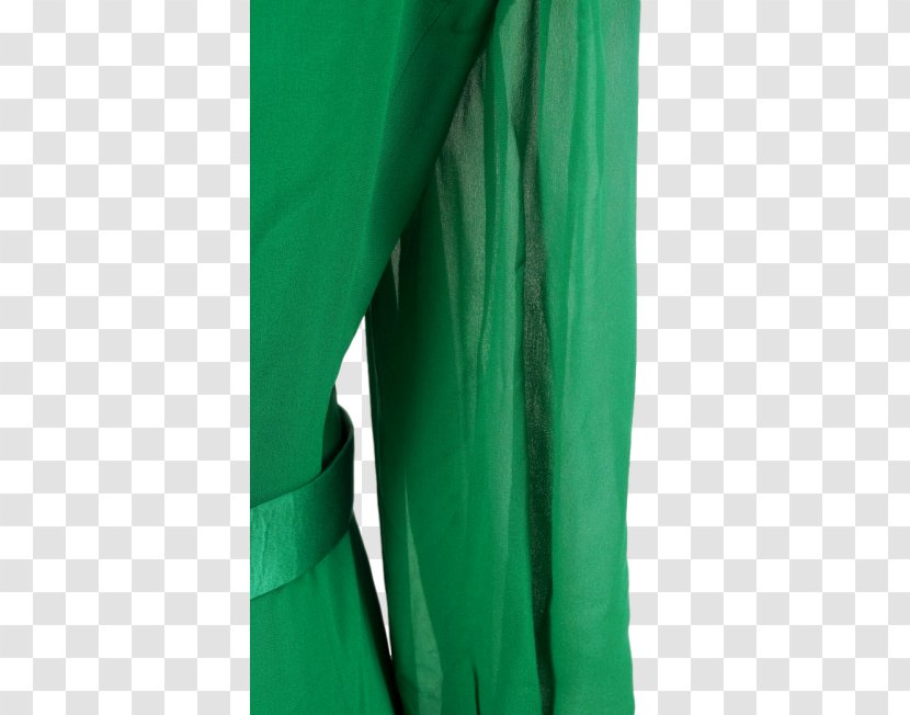Shoulder Green Outerwear Silk - Rachel Transparent PNG
