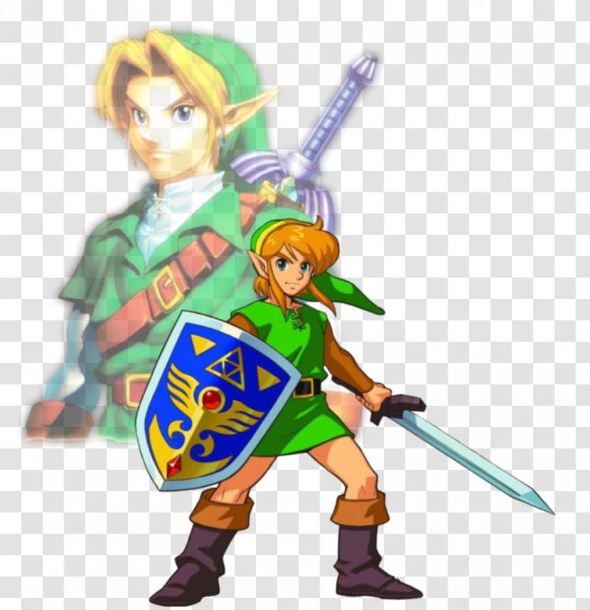 The Legend Of Zelda: A Link To Past Between Worlds Minish Cap - Watercolor - Zelda Transparent PNG