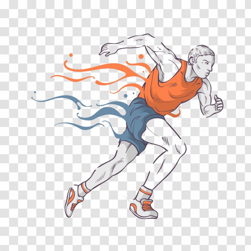 Muscle Dr. Alex Jimenez DC , Injury Medical & Chiropractic Clinic Health - Silhouette - Running Man Transparent PNG