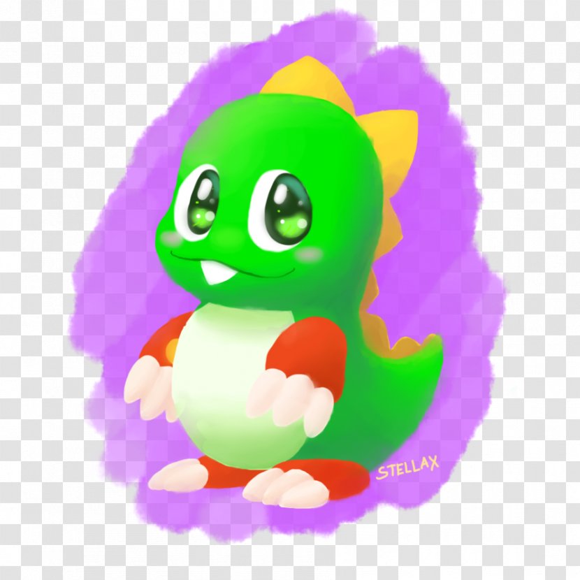 Bubble Bobble DeviantArt Vertebrate - Cartoon Transparent PNG