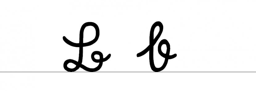 Line Art White Font - Area Transparent PNG