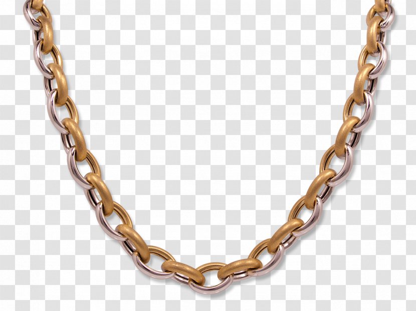 Necklace Chain Jewellery Pandora Silver - Gold Transparent PNG