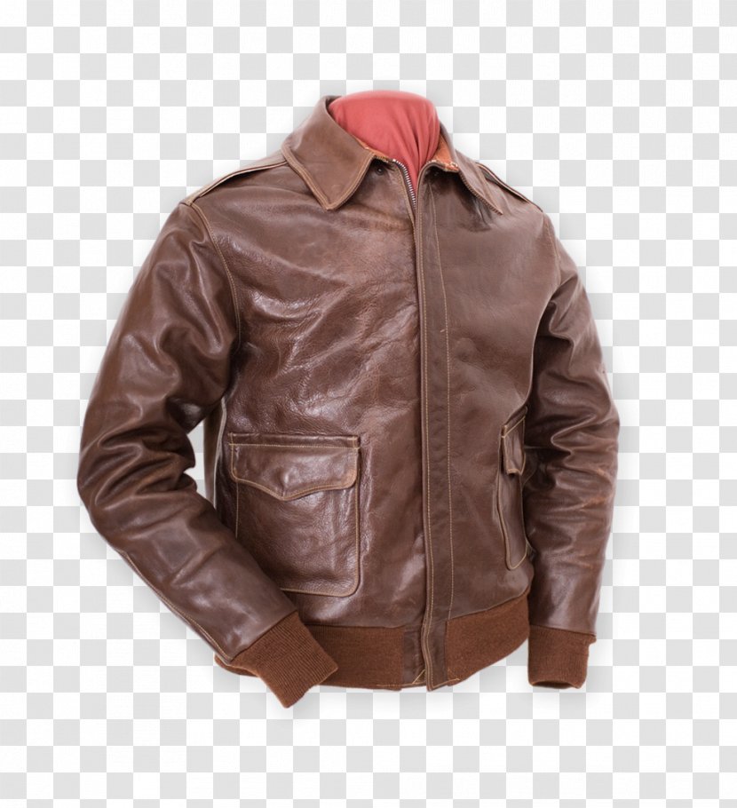 Leather Jacket A-2 Flight - Sweatpants Transparent PNG
