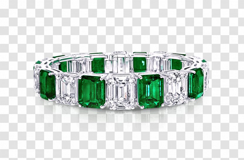 Earring Jewellery Graff Diamonds Emerald - Metal Transparent PNG