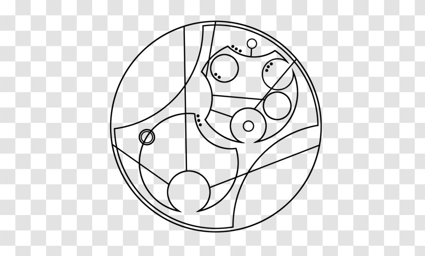 Line Art Circle Point Angle - Frame Transparent PNG